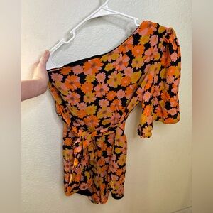 Skylar Rose Floral Off-Shoulder Dress